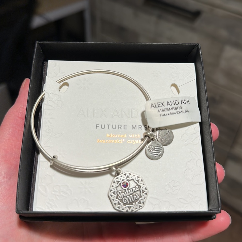 Alex and Ani Future Mrs. Bracelet